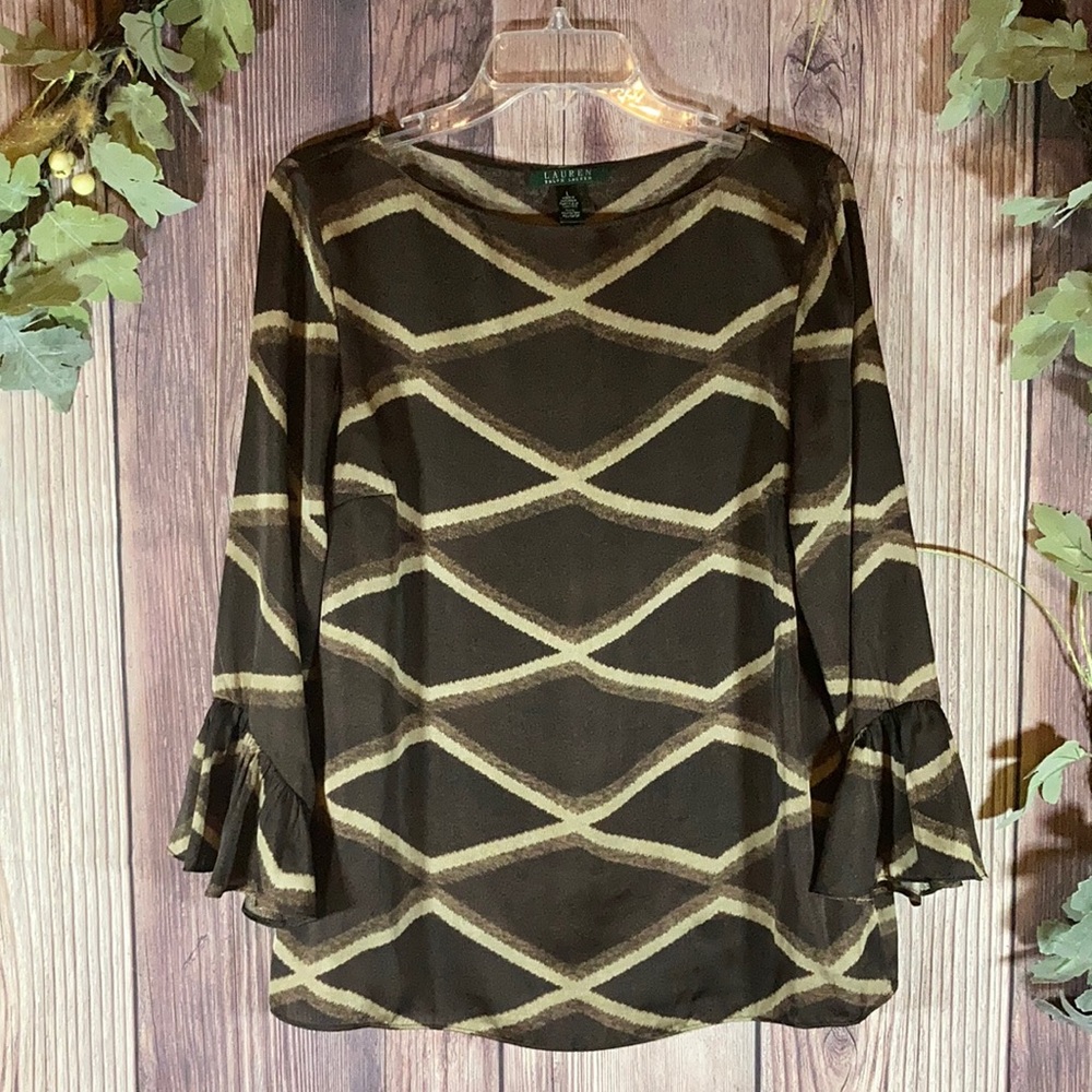 Ralph Lauren Ruffle-sleeve Blouse